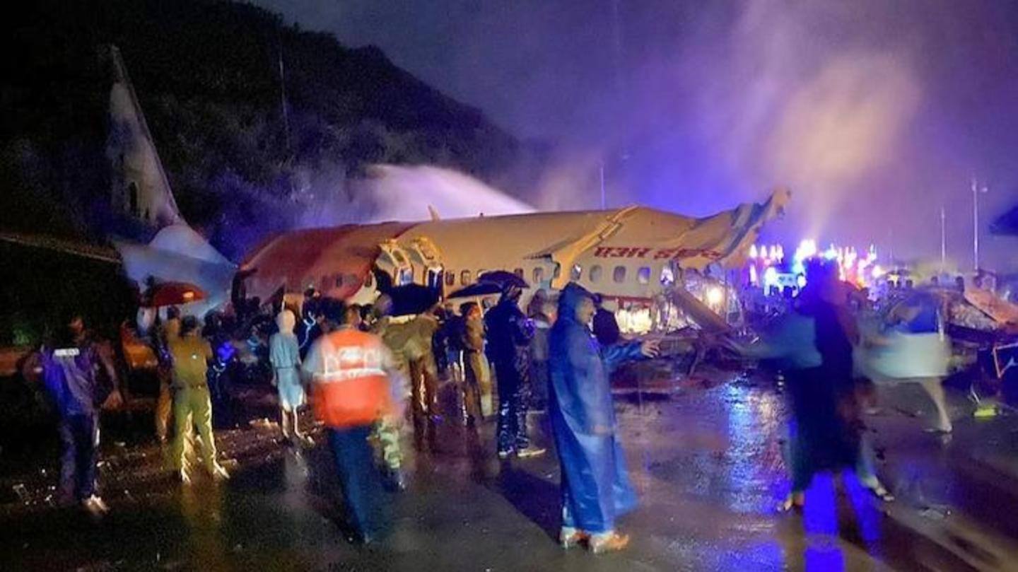 Flight IX 1344 fell into valley, split into two Flight IX 1344 fell into valley, split into two