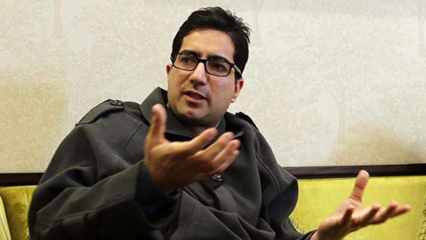 J&K: Shah Faesal quits politics; likely to rejoin government service