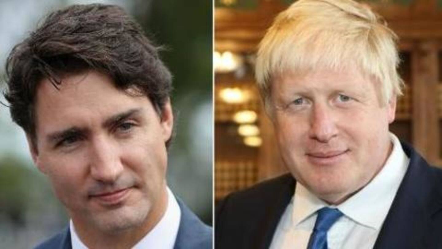 UK, Canadian PMs, French President to skip WEF 2020 UK, Canadian PMs, French President to skip WEF 2020