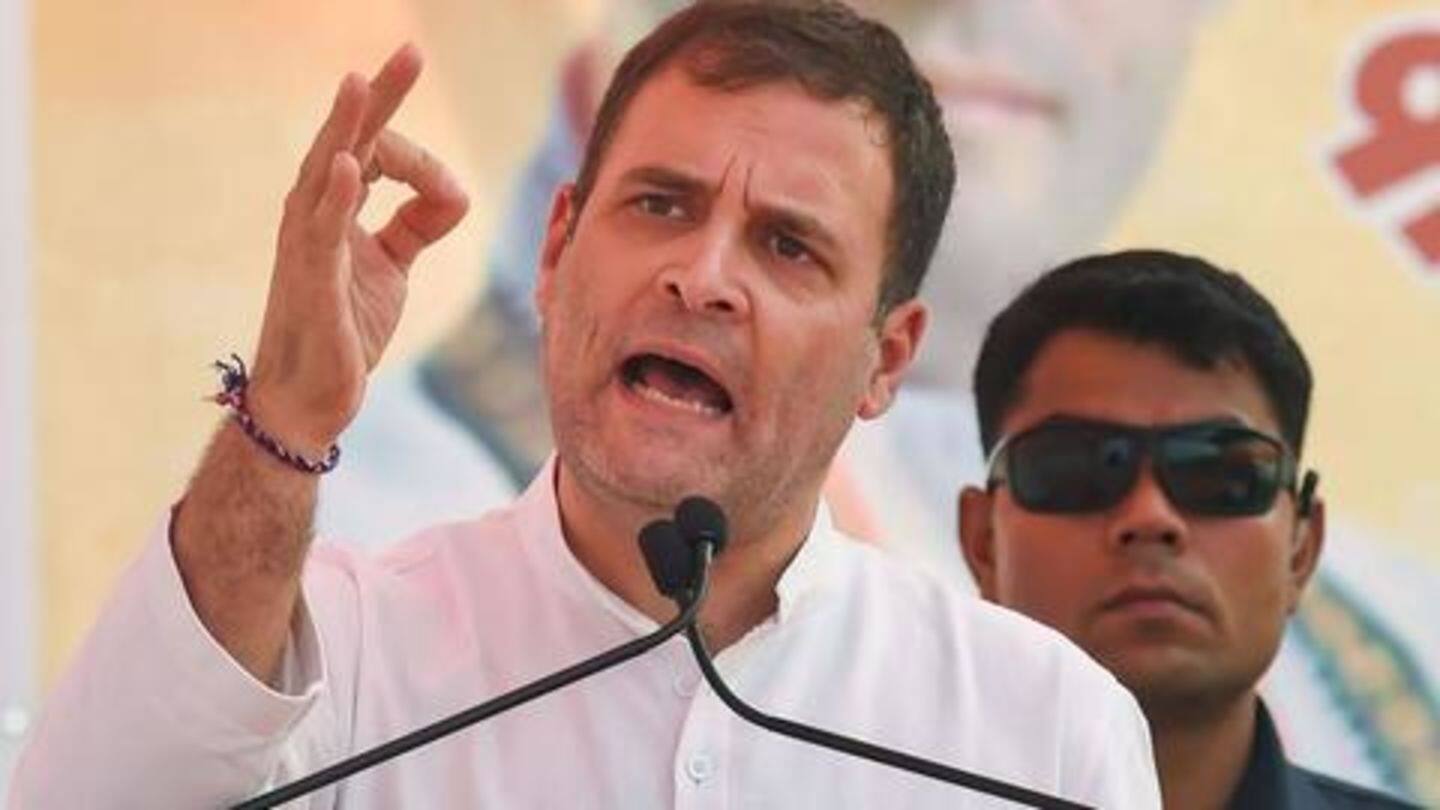 Terrorist Pragya calls terrorist Godse, a patriot: Rahul Gandhi Terrorist Pragya calls terrorist Godse, a patriot: Rahul Gandhi