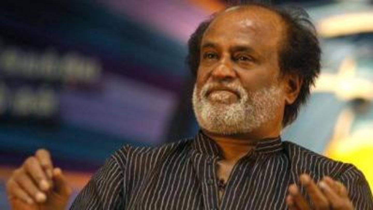 Rajinikanth claimed 'anti-social elements' infiltrated protests Rajinikanth claimed 'anti-social elements' infiltrated protests