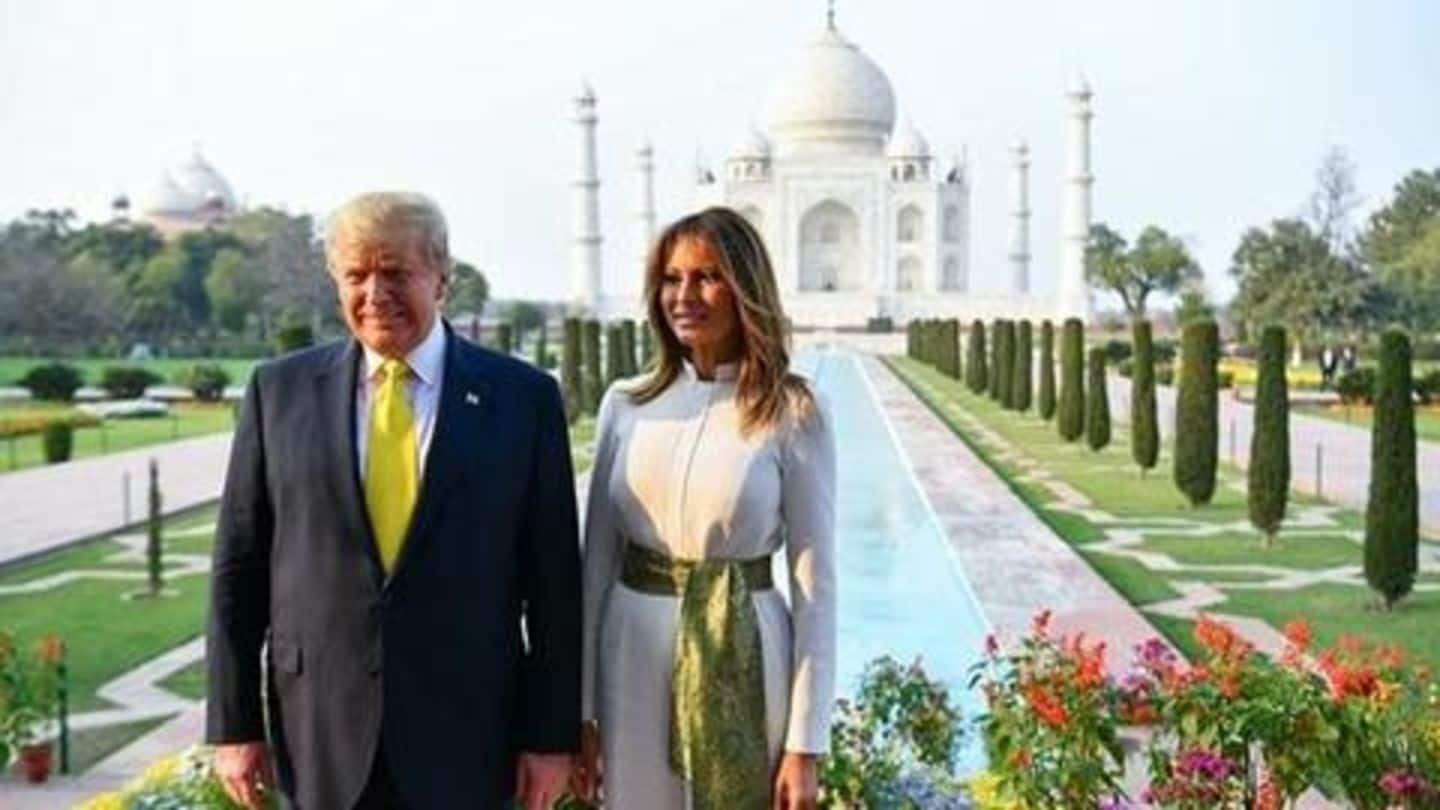 Trump calls Taj Mahal 'timeless testament' to India's cultural beauty