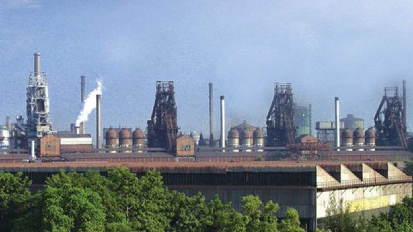 Workers were doing maintenance work at coal chemical unit Workers were doing maintenance work at coal chemical unit