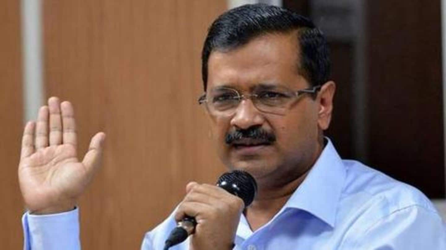 Kejriwal met Amit Shah; turned 'positive' towards granting sanction: Report Kejriwal met Amit Shah; turned 'positive' towards granting sanction: Report