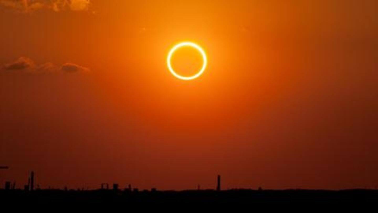 You can catch another annular solar eclipse next year You can catch another annular solar eclipse next year