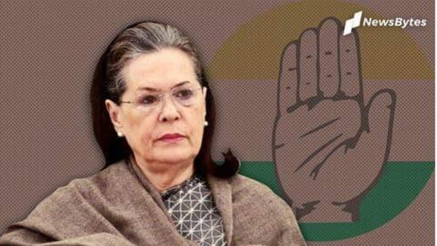 Sonia remains Congress chief; election of successor in 6 months