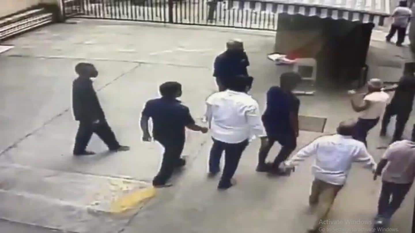 Group of 8-10 men allegedly assaulted Sharma Group of 8-10 men allegedly assaulted Sharma