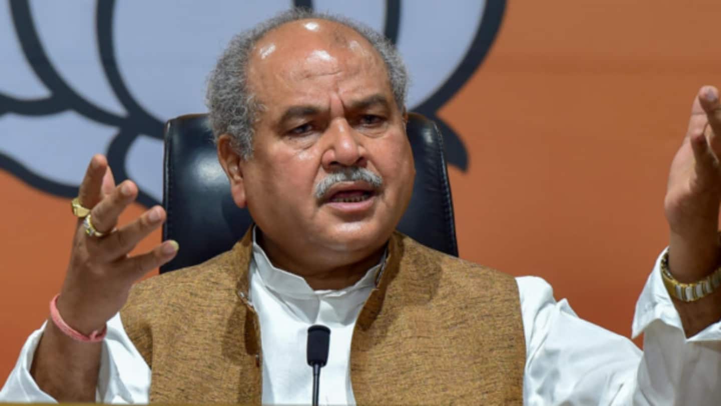 Gandhi's Congress has always been anti-farmer: Agriculture Minister Gandhi's Congress has always been anti-farmer: Agriculture Minister
