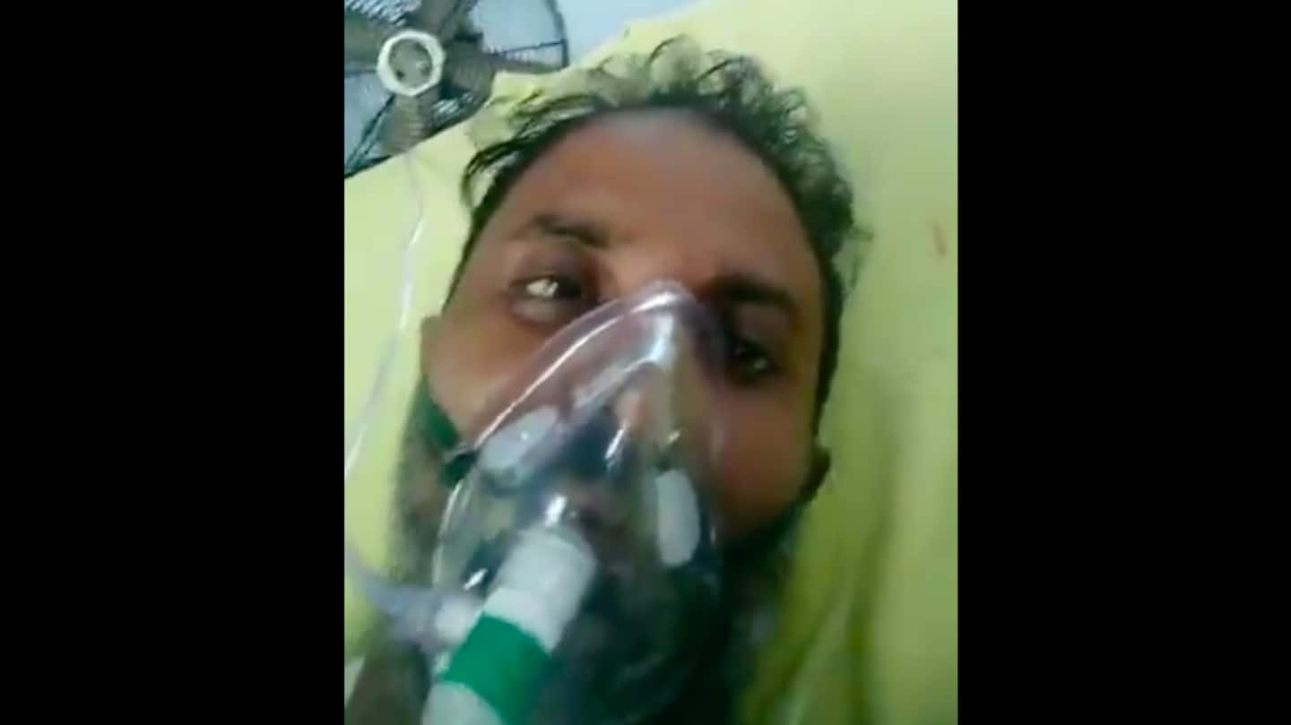 UP coronavirus patient, who complained about hospital in video, dies