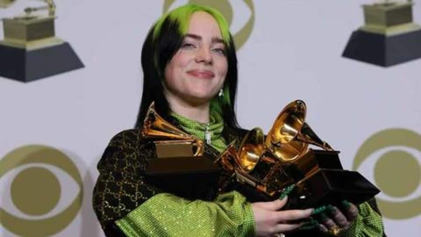 Grammys 2020: Billie Eilish sweeps awards; Stars remember Kobe Bryant