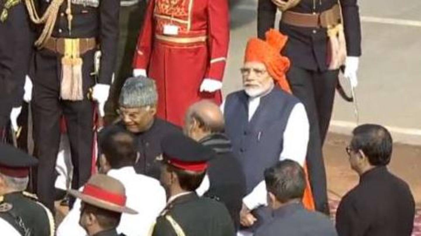 No chief guest at this year's R-Day parade No chief guest at this year's R-Day parade