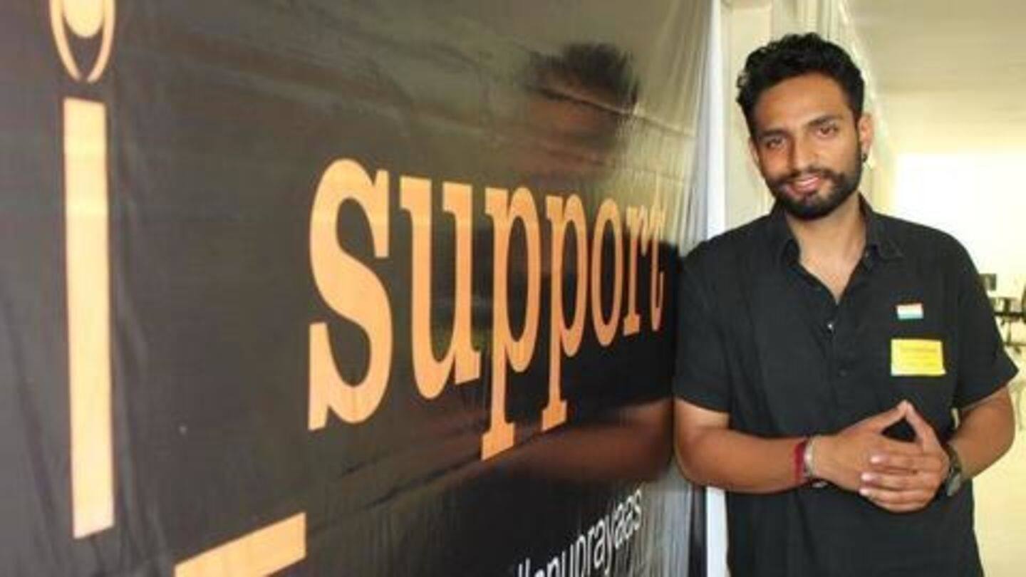 Pancham, along with wife, Shakti, founded Anuprayaas Pancham, along with wife, Shakti, founded Anuprayaas
