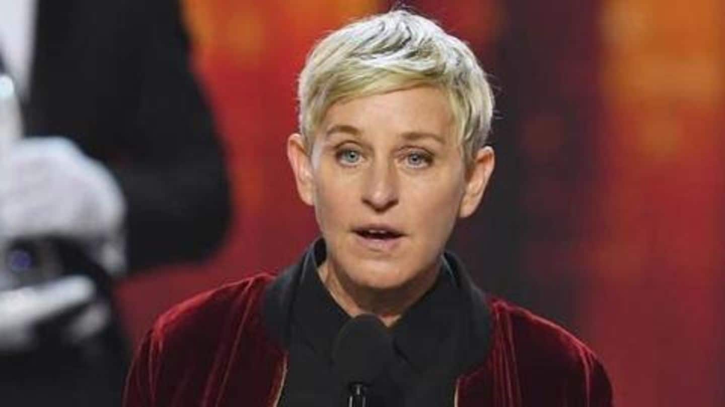'Isn't it almost 2020?' Ellen Degeneres asks Hallmark 'Isn't it almost 2020?' Ellen Degeneres asks Hallmark