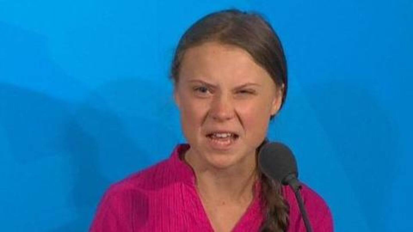 Thunberg believes current climate policies aren't enough Thunberg believes current climate policies aren't enough