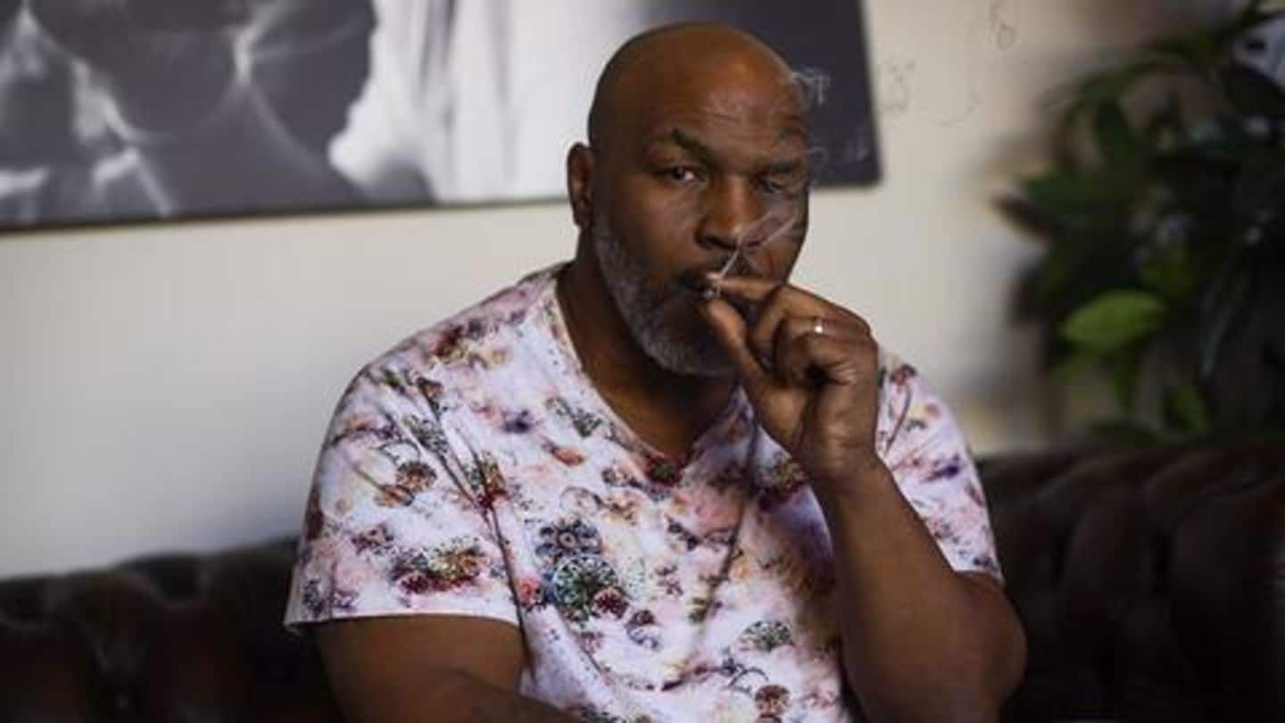 Here's how much weed Mike Tyson smokes in a month