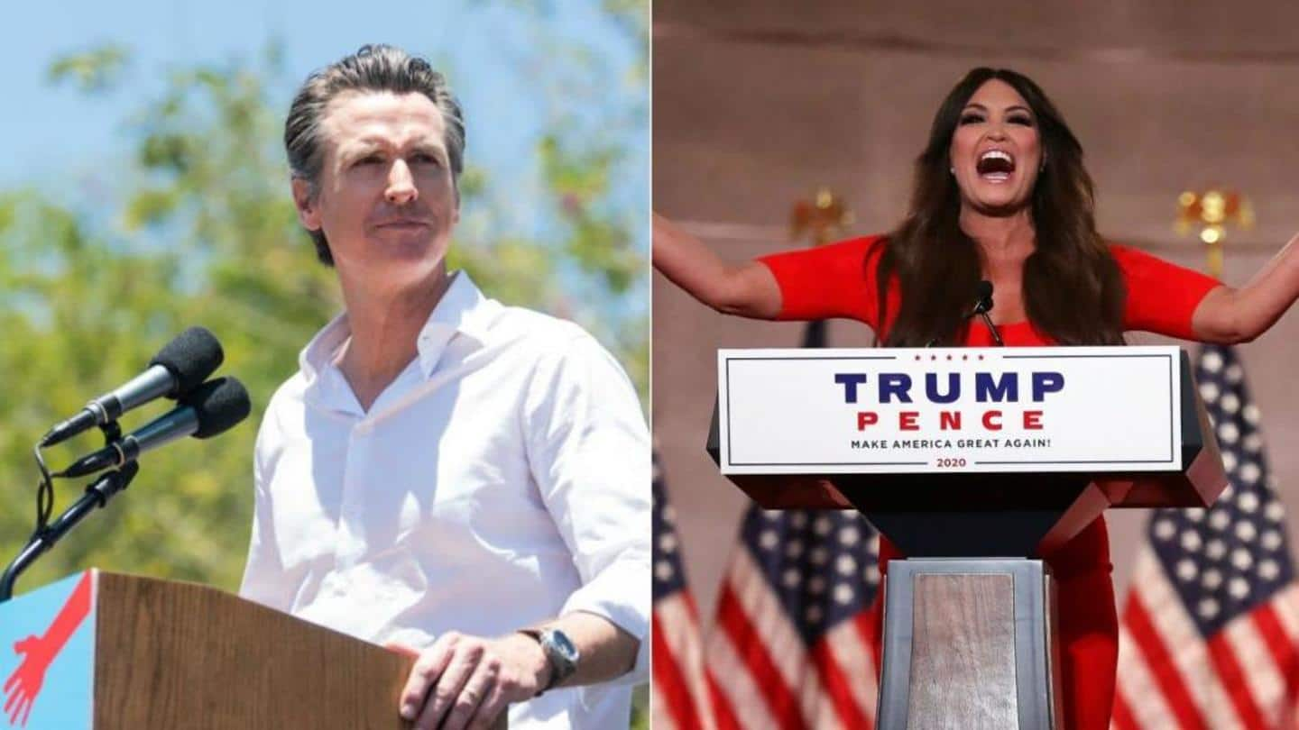 Next question: Newsom reacts to ex-wife Kimberly Guilfoyle's RNC speech