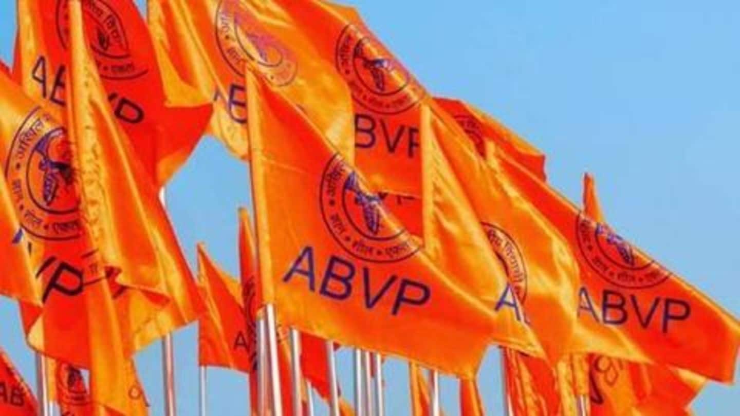 ABVP thanks DU students "for reaffirming their faith" in them ABVP thanks DU students "for reaffirming their faith" in them
