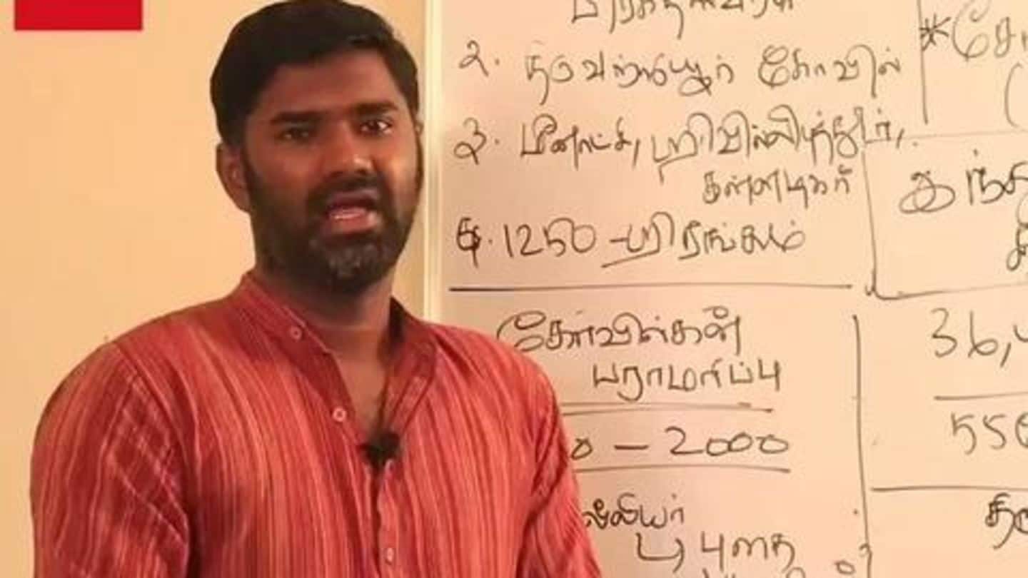 Maridhas reacts, says "DMK should stop spreading false information" Maridhas reacts, says "DMK should stop spreading false information"
