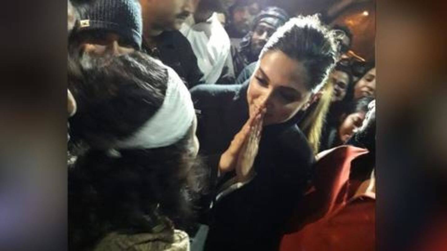 Padukone visited JNU 3 days before 'Chhapaak' released Padukone visited JNU 3 days before 'Chhapaak' released