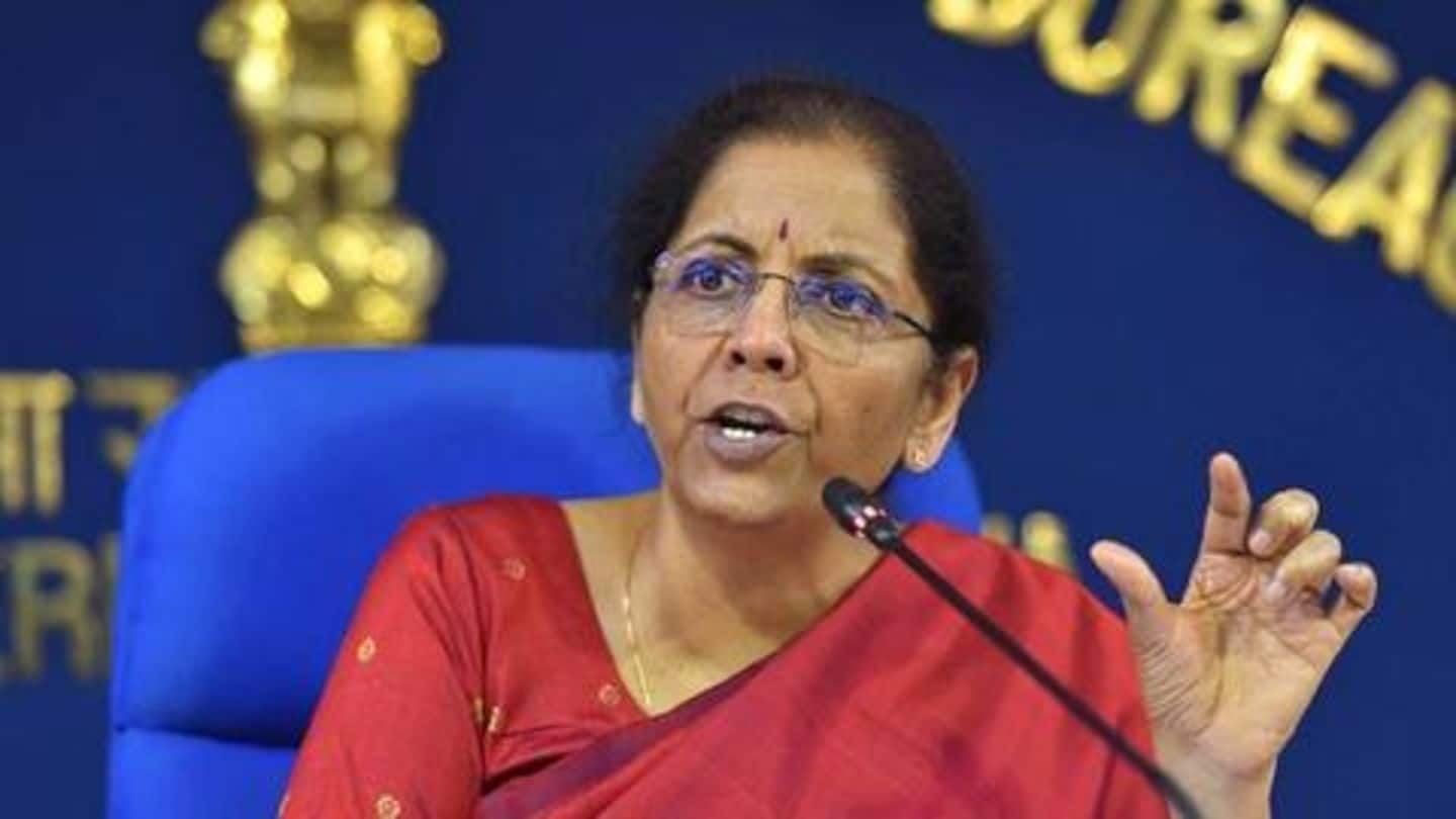 Finance Ministry announces Rs. 1.7 lakh crore relief plan Finance Ministry announces Rs. 1.7 lakh crore relief plan