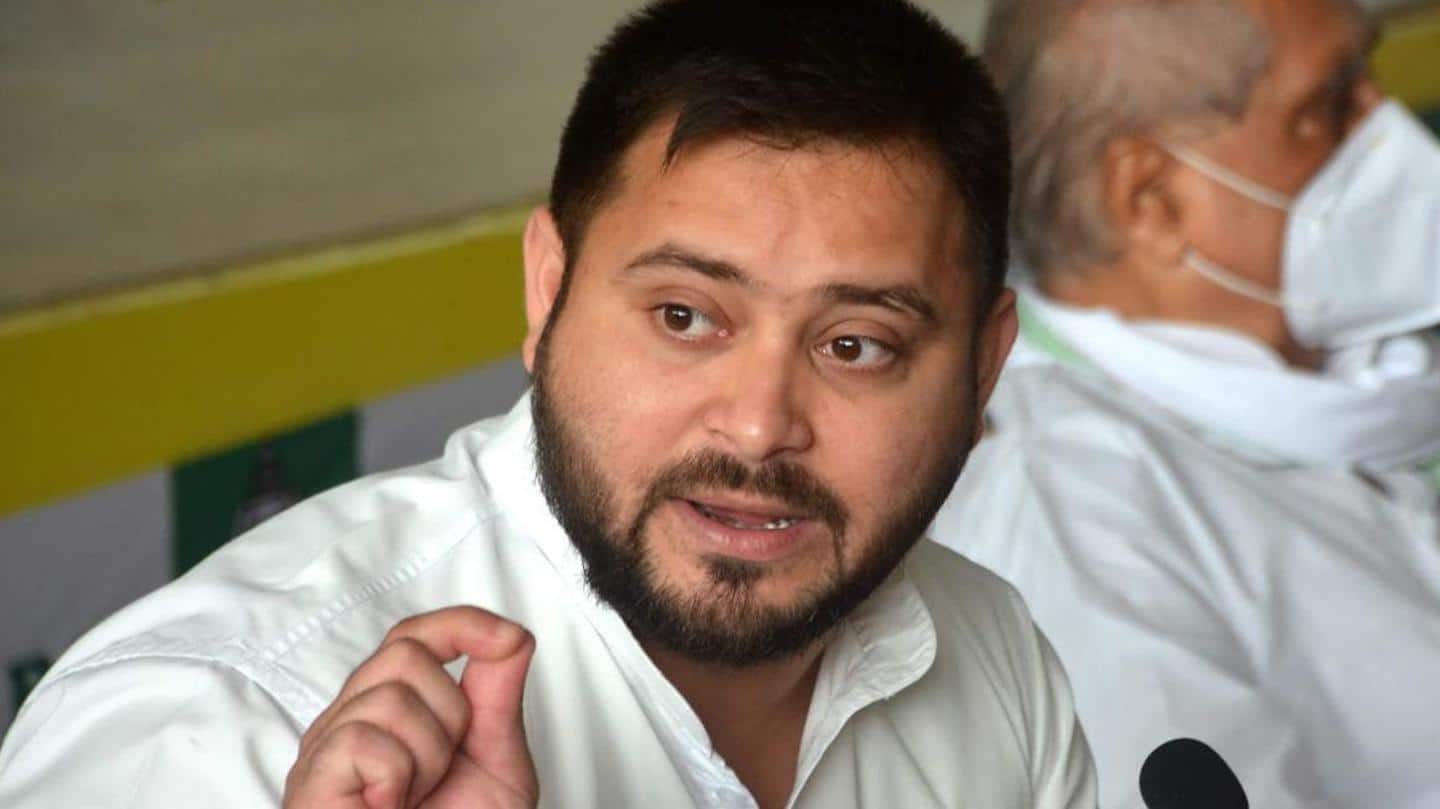 Biharis hope Modi will address burning issues: RJD's Tejashwi Yadav Biharis hope Modi will address burning issues: RJD's Tejashwi Yadav