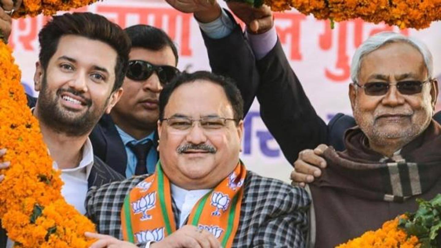 News comes weeks ahead of significant Bihar polls News comes weeks ahead of significant Bihar polls