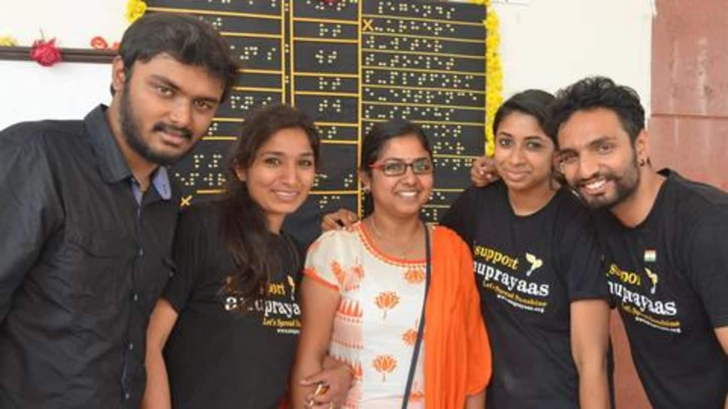 What does the NGO Anuprayaas do? What does the NGO Anuprayaas do?