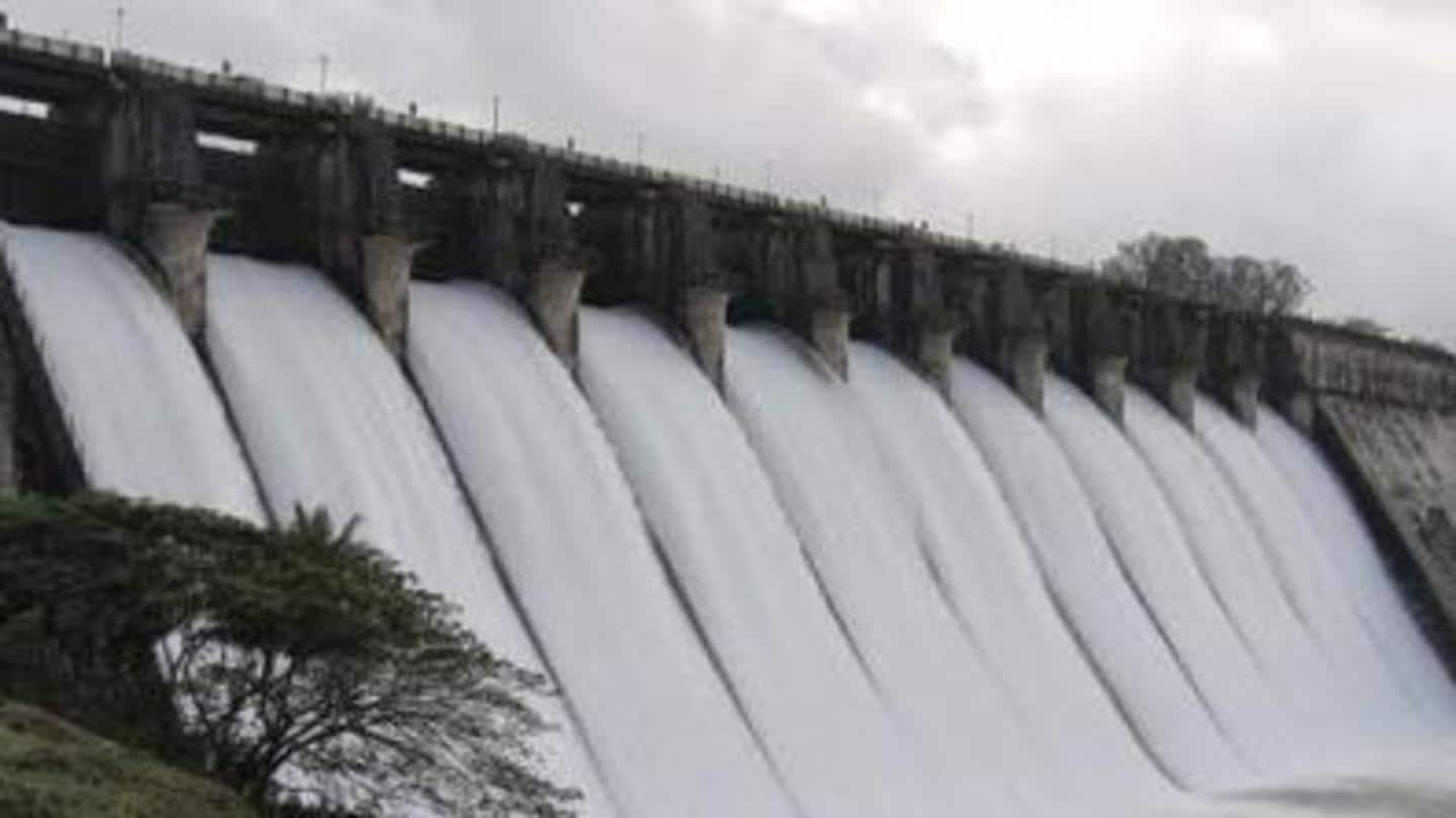 Karnataka Dams opened as water levels rise in many rivers NewsBytes