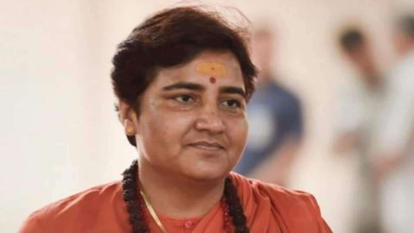 Pragya Thakur demands FIR over Congress MLA's 'burn her' threat