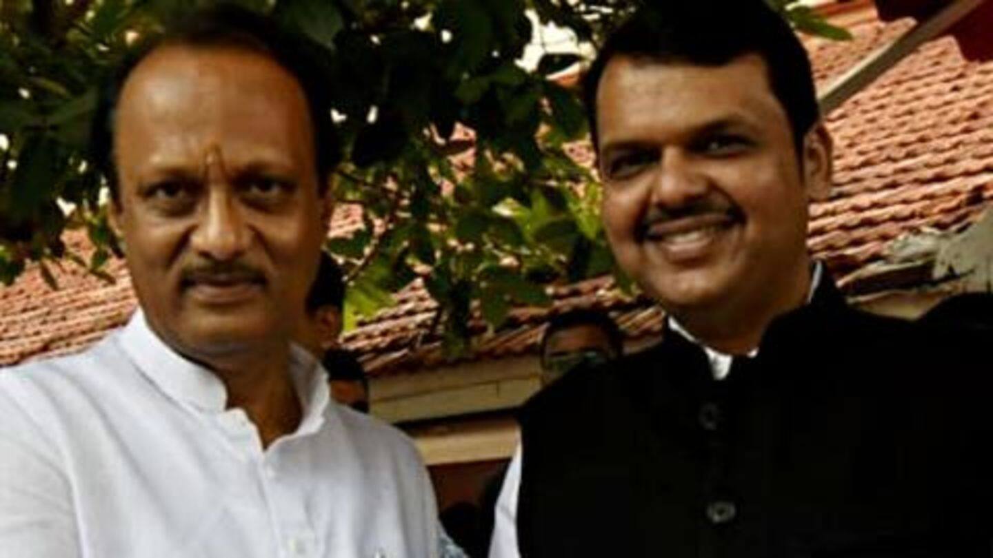 BJP core committee assembled at Fadnavis's residence; Ajit Pawar present BJP core committee assembled at Fadnavis's residence; Ajit Pawar present