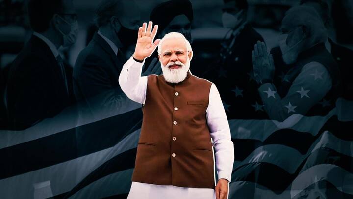 Modi reaches US; to meet Harris, global CEOs today