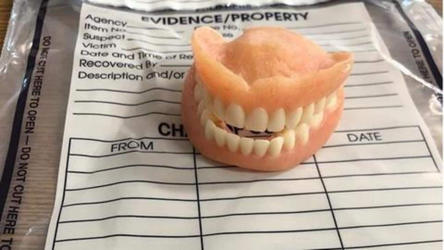 US: Woman arrested for wearing stolen teeth to probation meeting