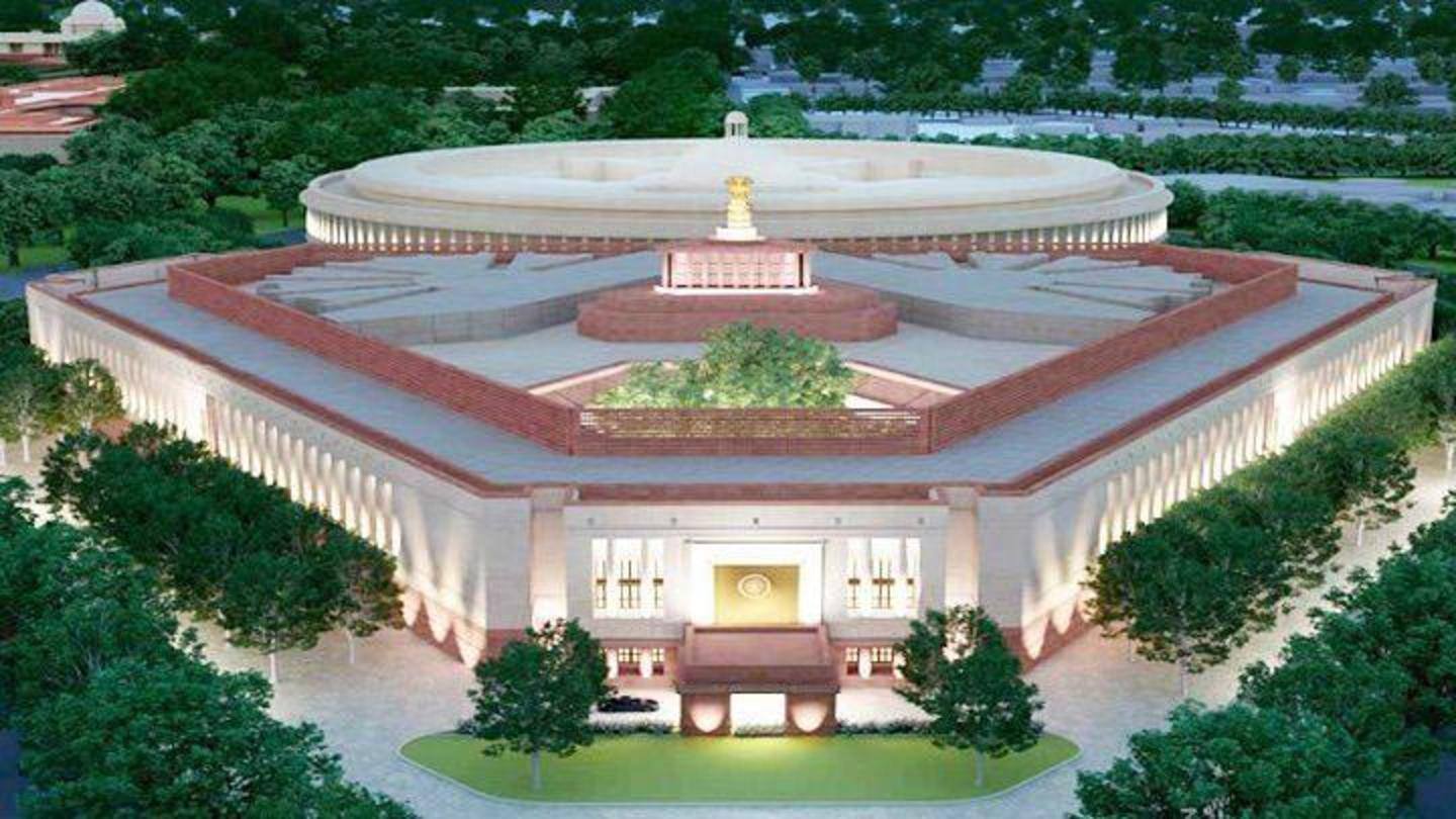 New Parliament building will be bigger than existing one New Parliament building will be bigger than existing one