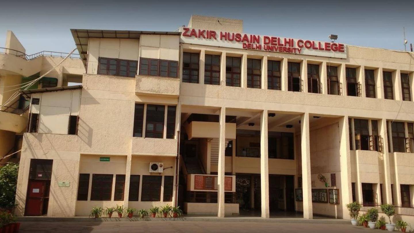 97% for Economics at Zakir Hussain, up by 9 points 97% for Economics at Zakir Hussain, up by 9 points