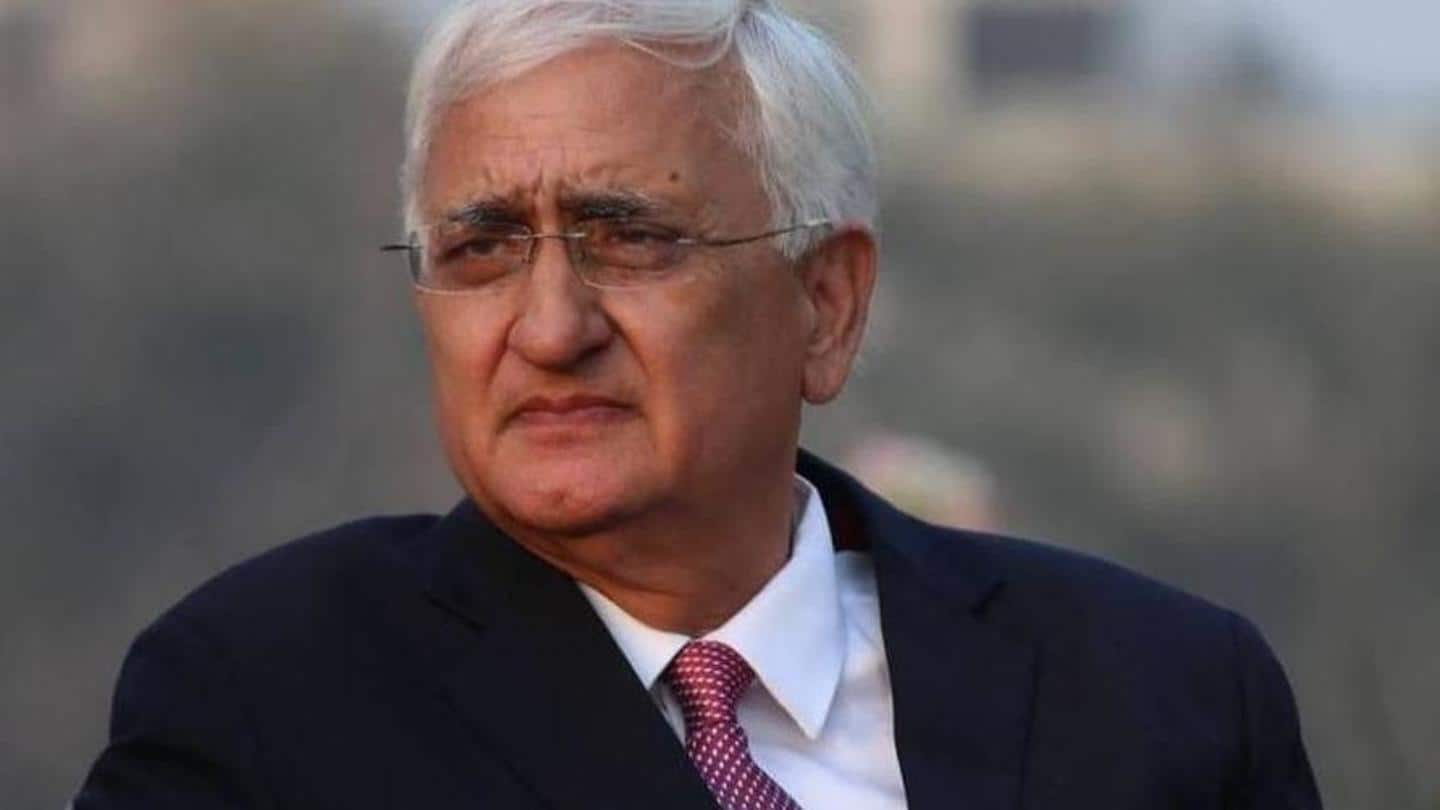 Salman Khurshid named by accused in Delhi riots chargesheet