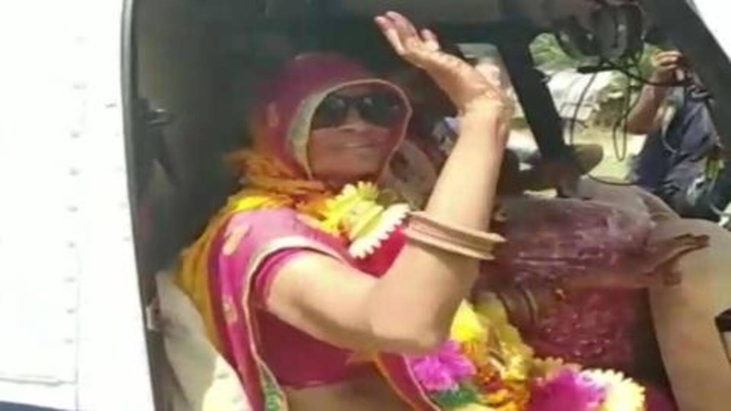 Dream has been fulfilled today, says Meena Dream has been fulfilled today, says Meena