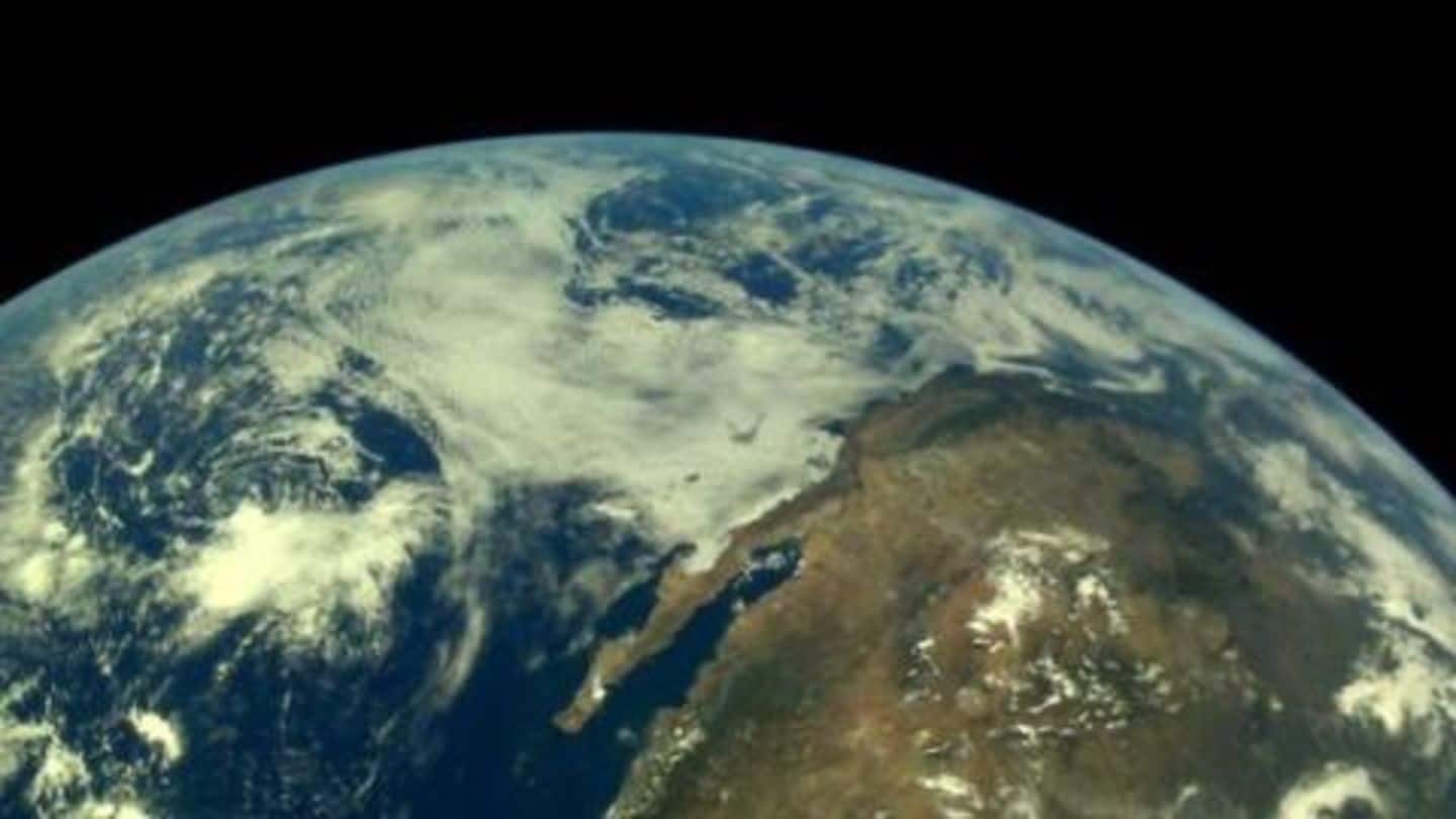 ISRO shares first official photos of Earth, clicked by Chandrayaan-2