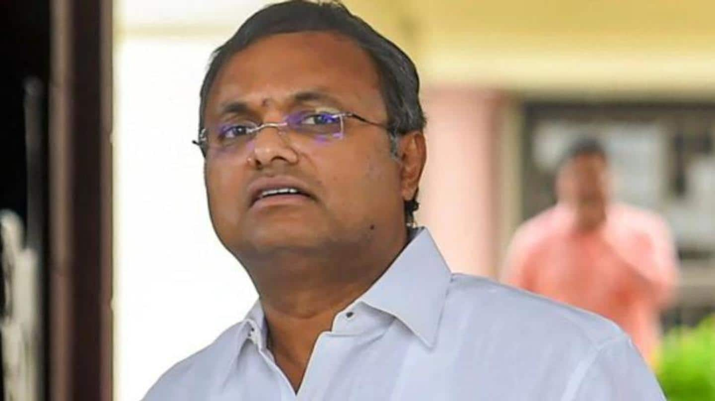 Karti Chidambaram tests positive for coronavirus; goes into home quarantine