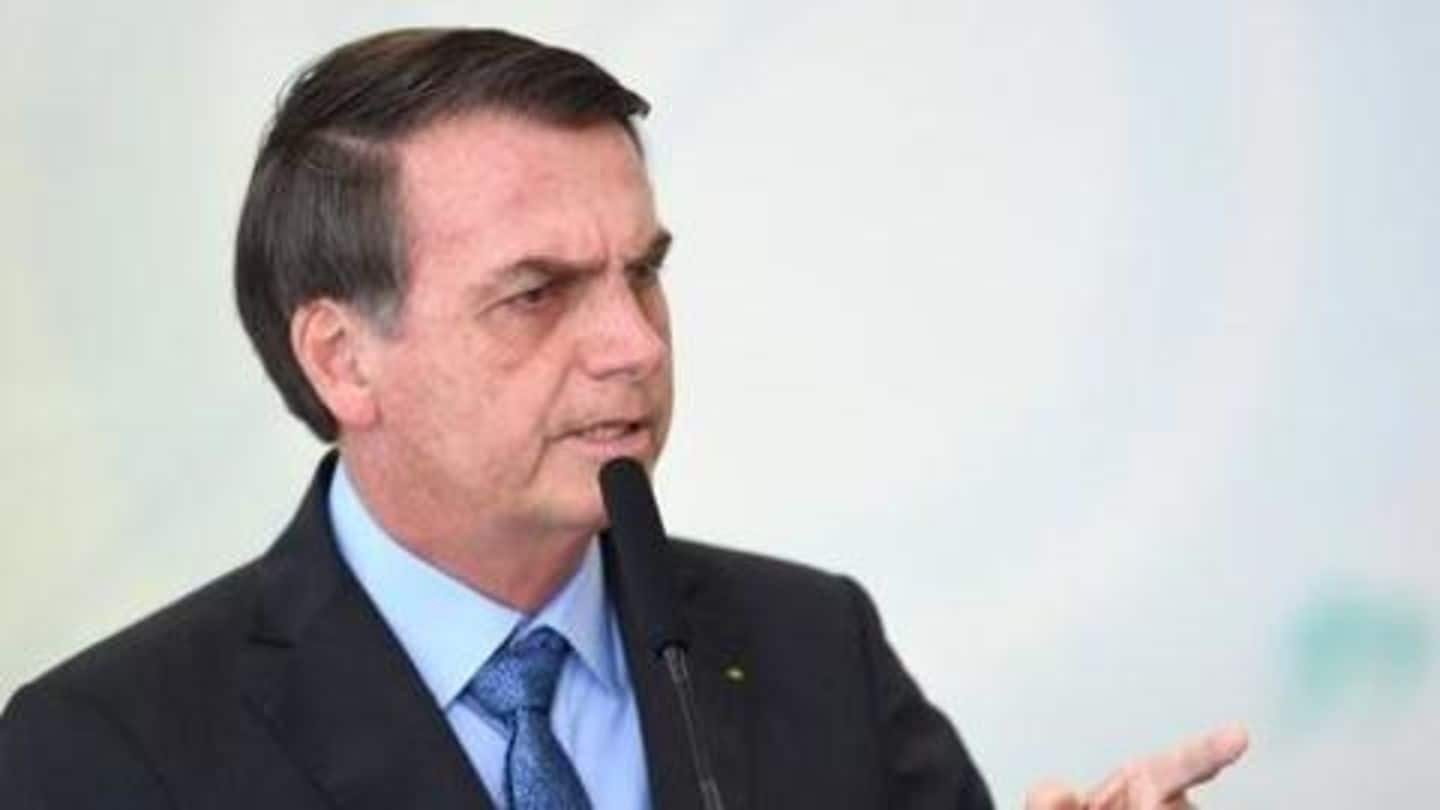 Activists blame Bolsonaro for fires; Bolsonaro blames NGOs Activists blame Bolsonaro for fires; Bolsonaro blames NGOs