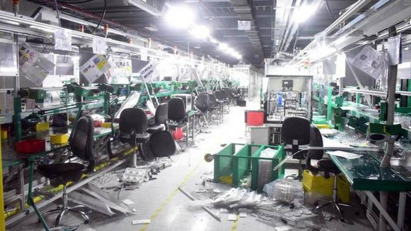 On Saturday, employees went on rampage at iPhone plant On Saturday, employees went on rampage at iPhone plant