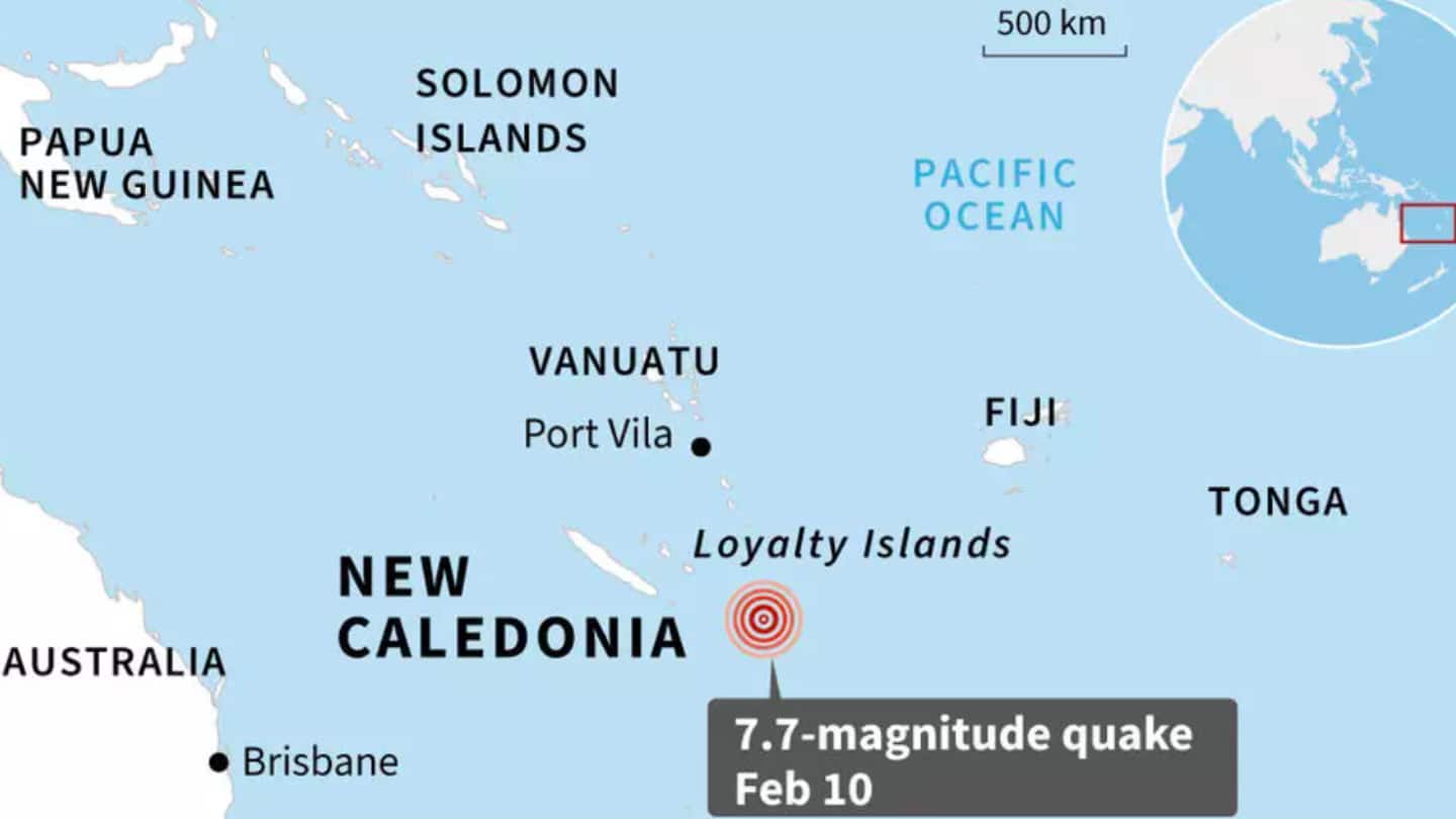 Tsunami warning sounded after 7.7 magnitude earthquake jolts South Pacific