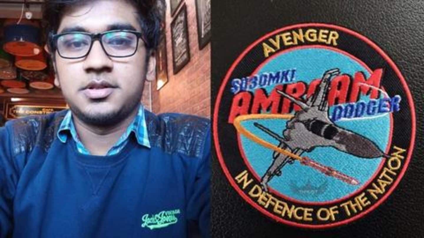 Meet the 21-year-old graduate who designs IAF's squadron patches