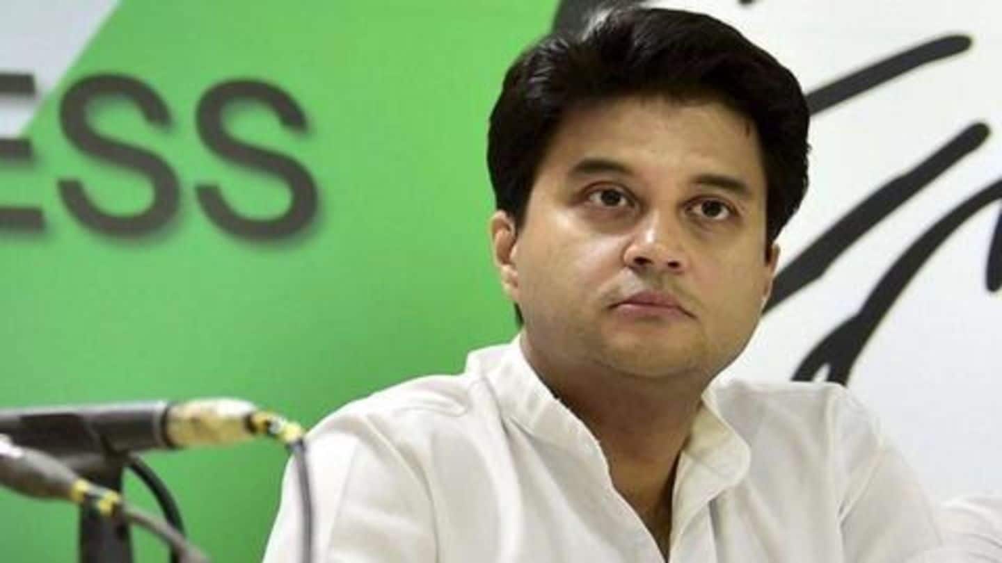 Changed bio a month ago, says Scindia Changed bio a month ago, says Scindia