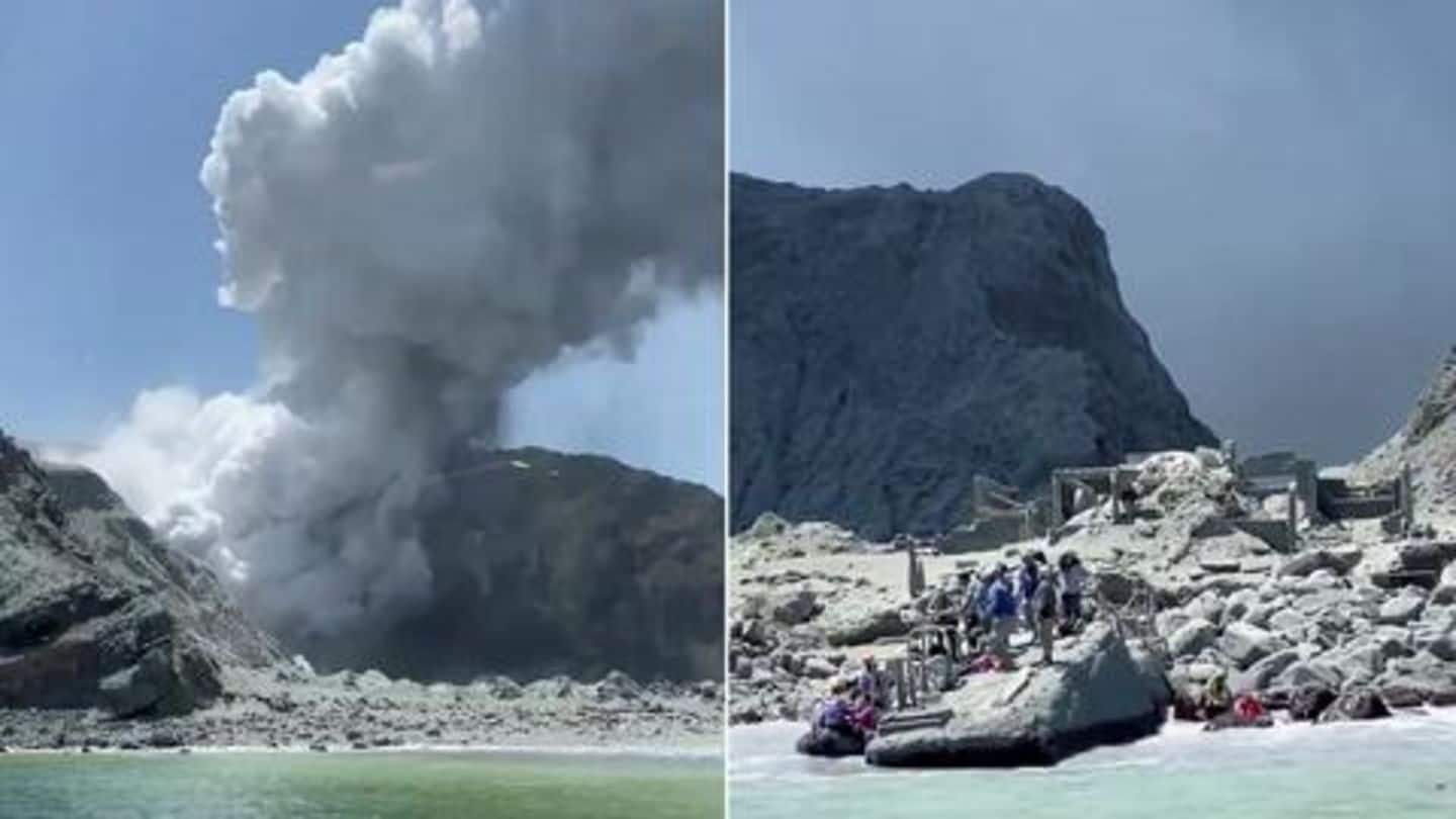 Five dead as New Zealand volcano erupts on tourists