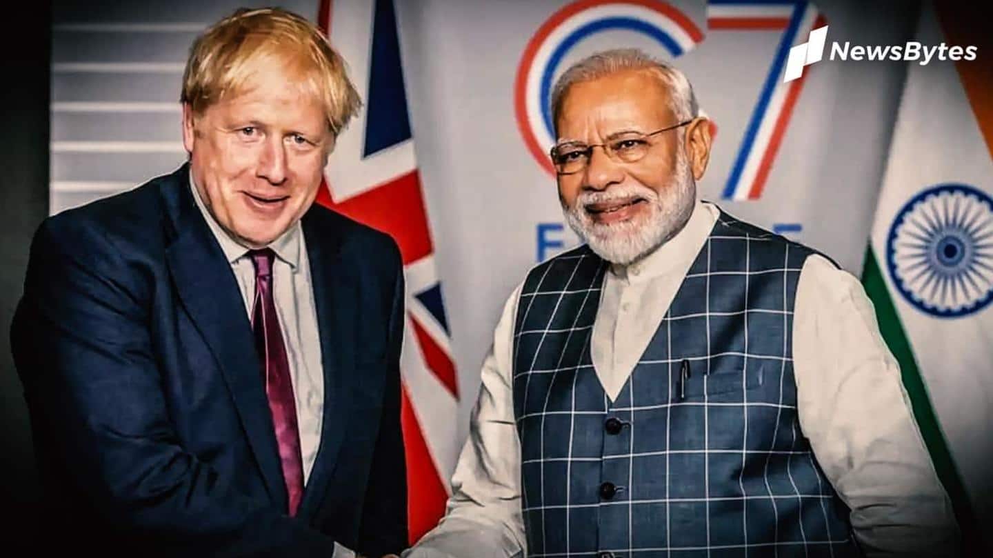 UK PM invites Modi for G7; to visit India