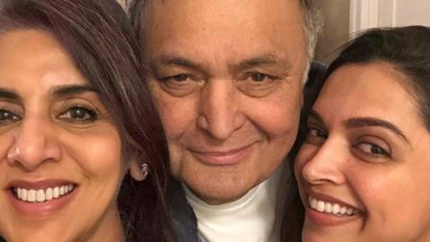 Recently, SRK, Deepika Padukone, Vicky Kaushal visited Rishi Recently, SRK, Deepika Padukone, Vicky Kaushal visited Rishi