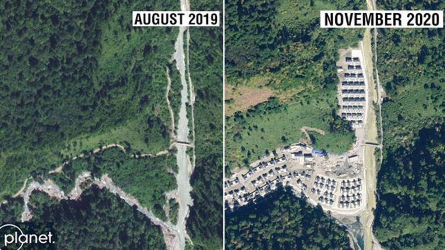 China constructs new village in Upper Subansiri: Report China constructs new village in Upper Subansiri: Report