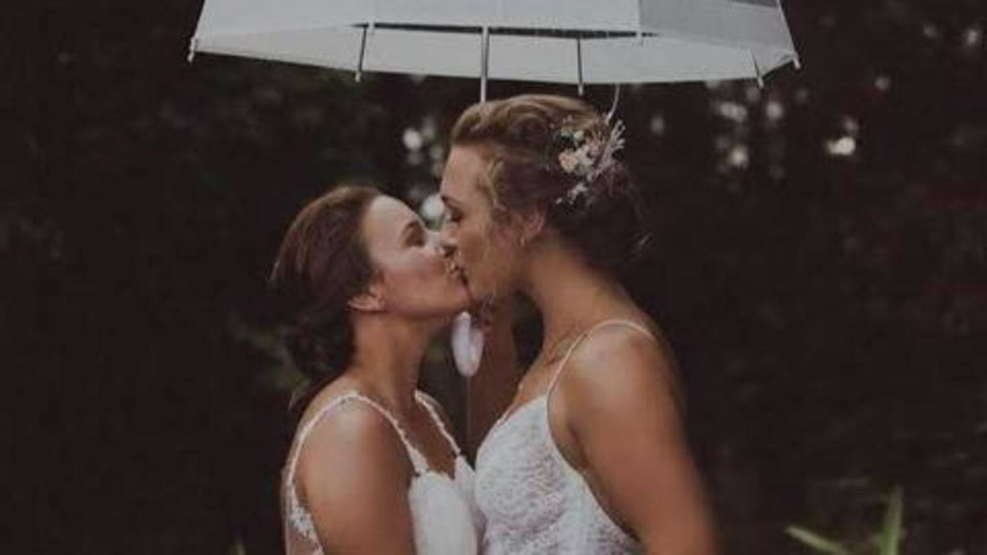 The wedding was announced by Melbourne Stars on Twitter The wedding was announced by Melbourne Stars on Twitter