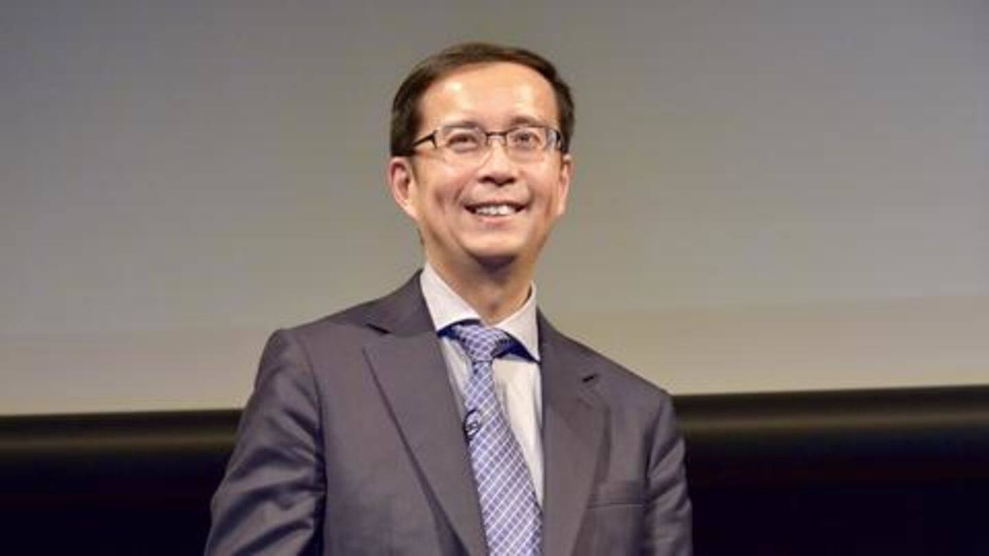 Daniel Zhang will succeed Ma as Alibaba's chairman Daniel Zhang will succeed Ma as Alibaba's chairman