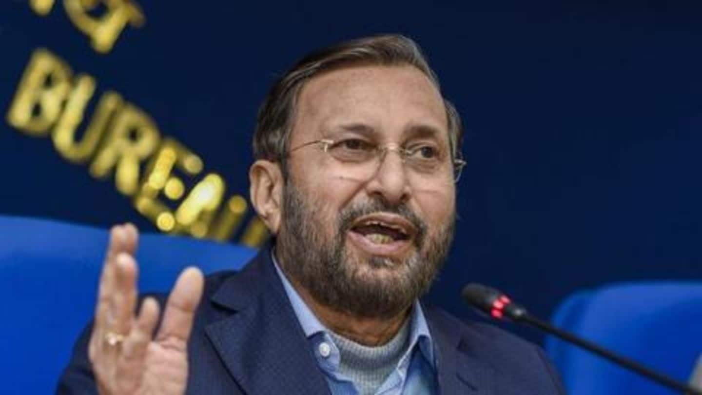 'Ramayana' telecast on Doordarshan; 'Mahabharat' on DD Bharati: I&B Minister 'Ramayana' telecast on Doordarshan; 'Mahabharat' on DD Bharati: I&B Minister